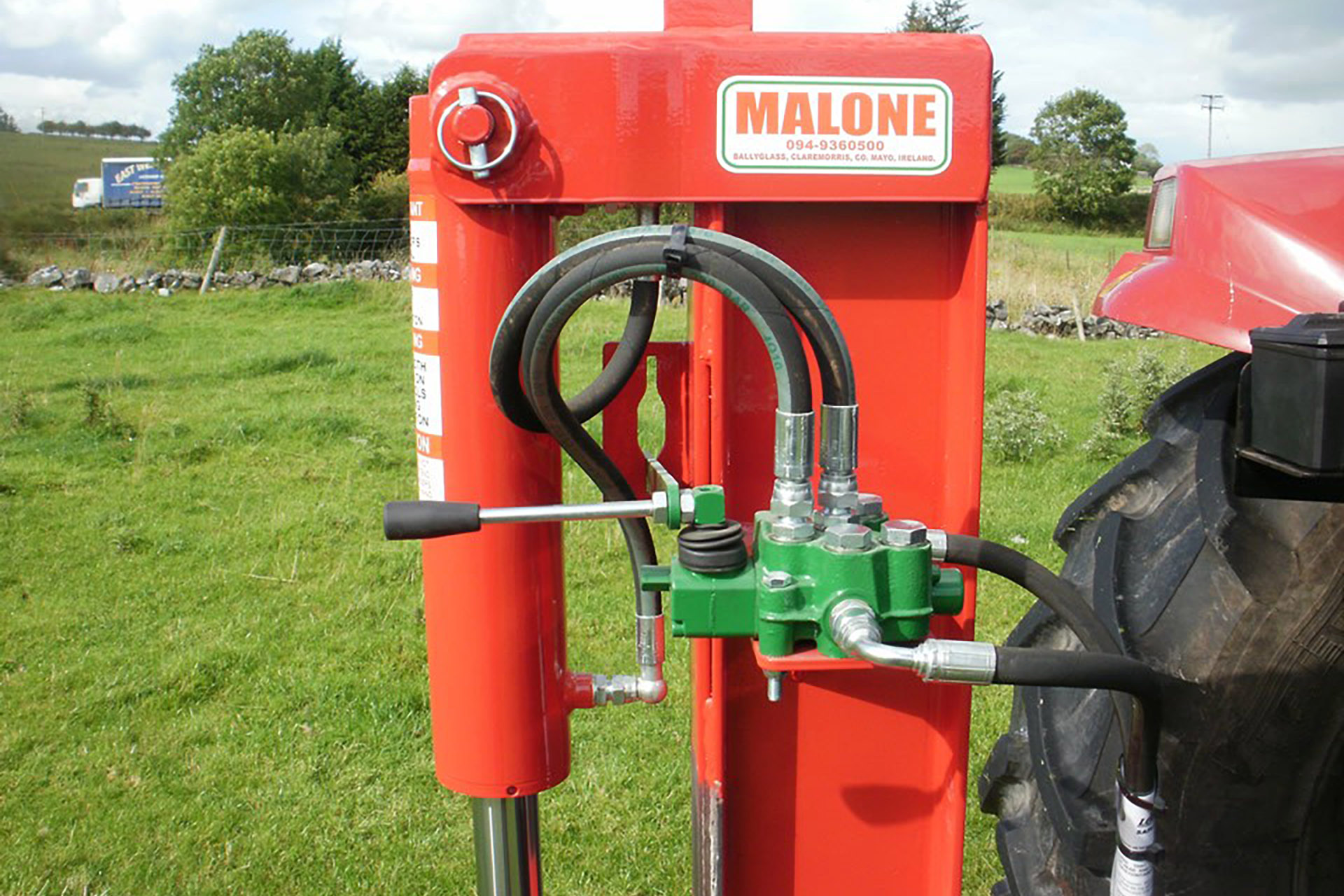 Malone log splitter 2